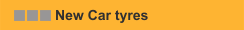 New Car tyres
